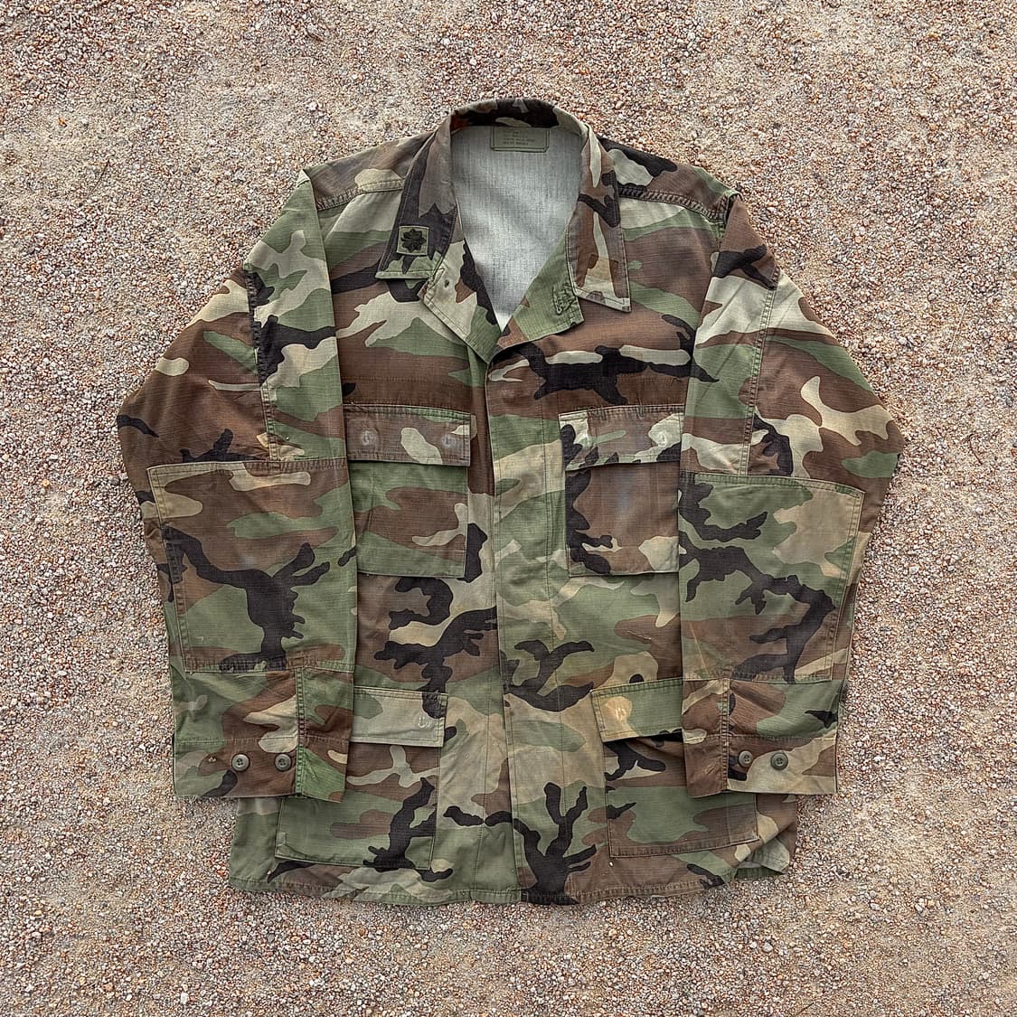 US Army 미군 우드랜드 카모 셔츠 (2XL)   상품이미지2