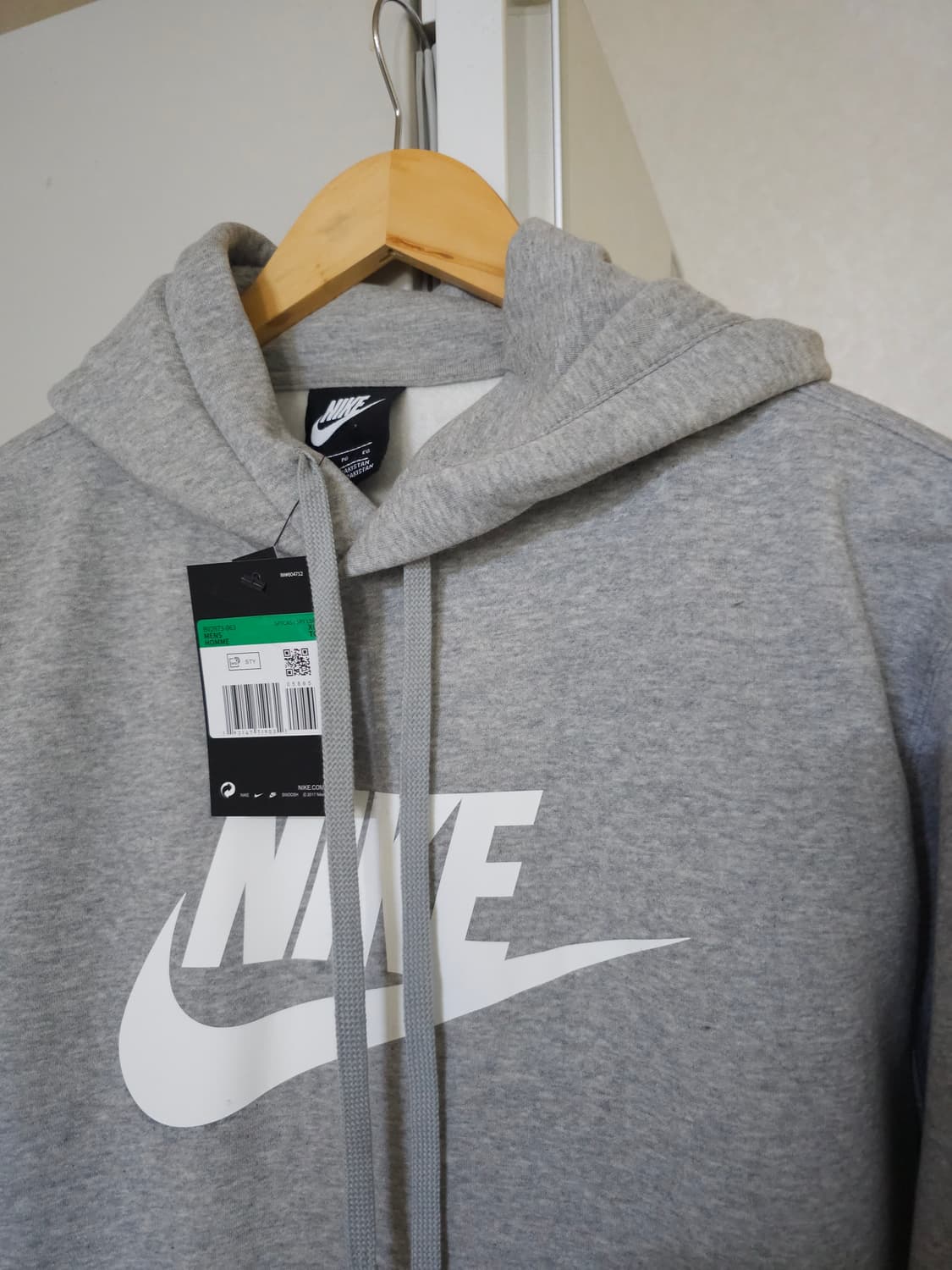 새상품)나이키 스우시 기모 후드티 상품이미지2