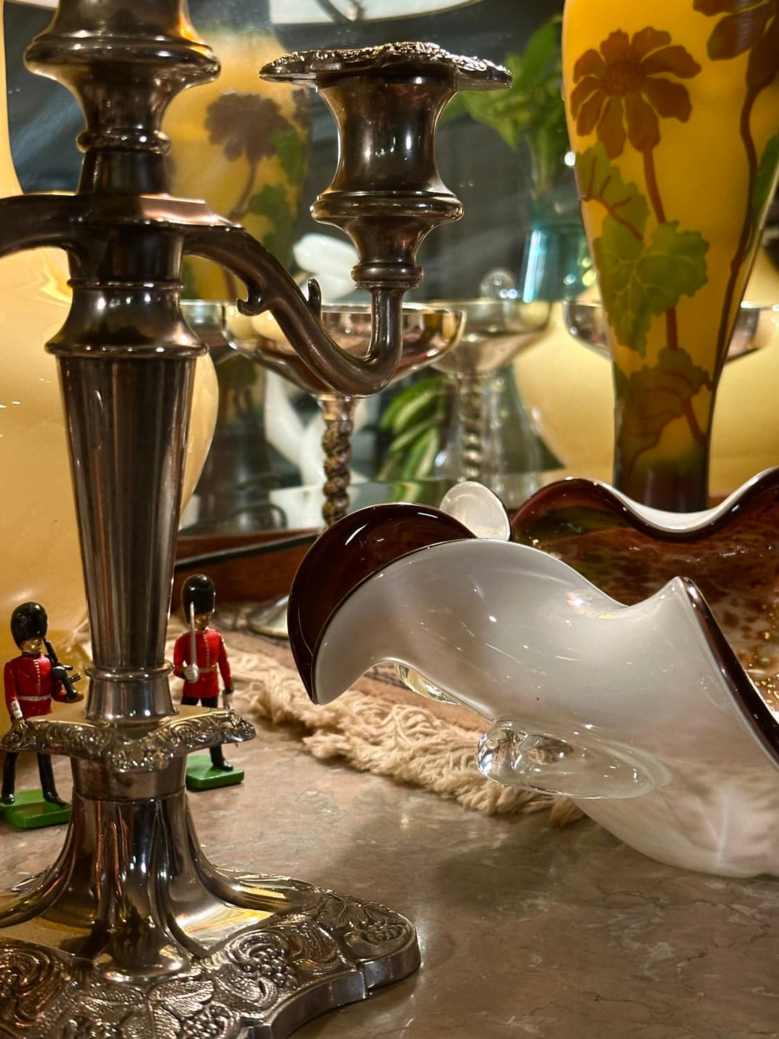 Italy murano artglass tutti frutti bowl  상품이미지2