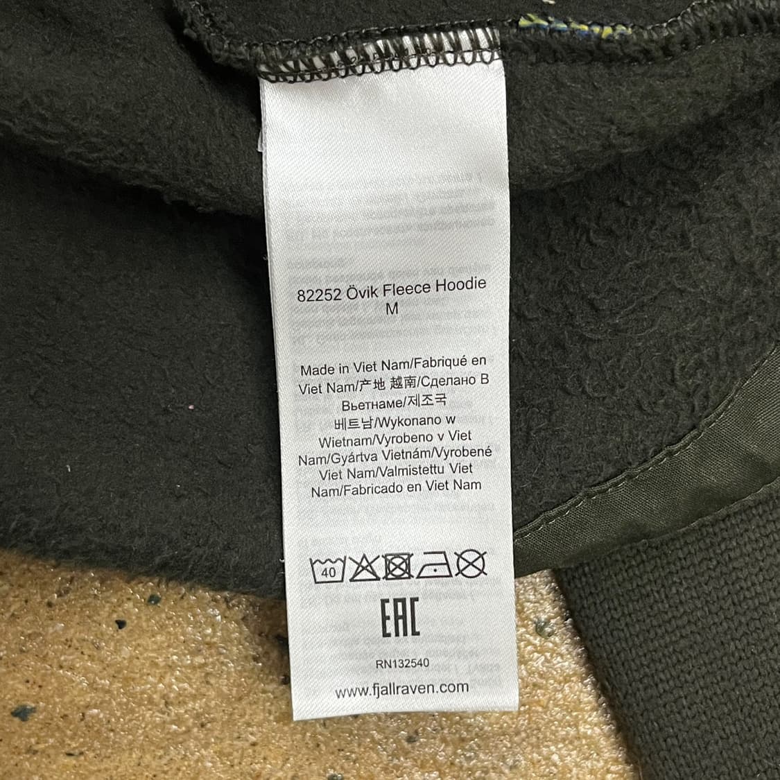 [정품/L] 피엘라벤 플리스 후드집업 b10 상품이미지8