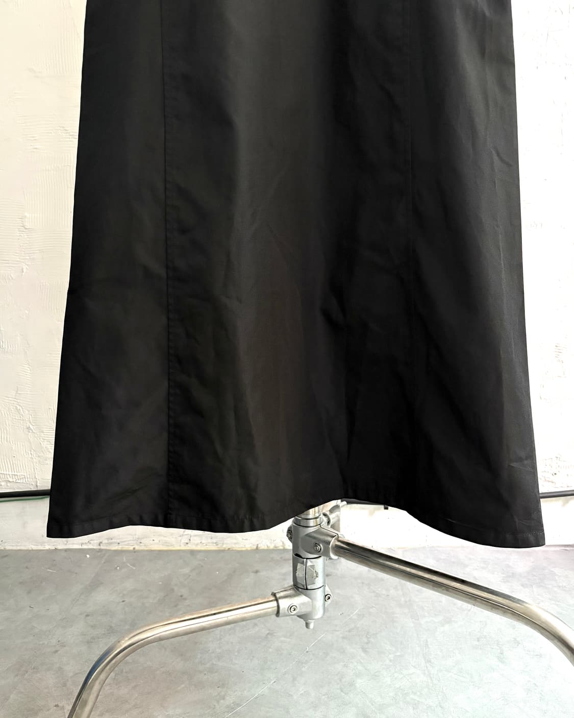 Yohji Yamamoto 요지야마모토 블랙 카라 슬리브리스 롱 원피스 상품이미지6