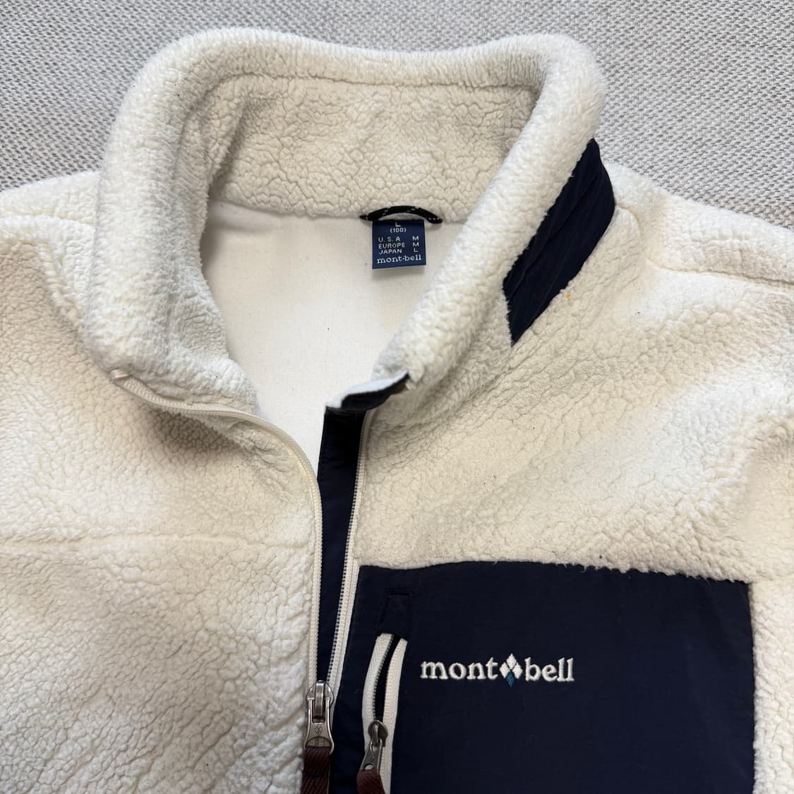 몽벨 다이아몬드 플리스 자켓 상품이미지3