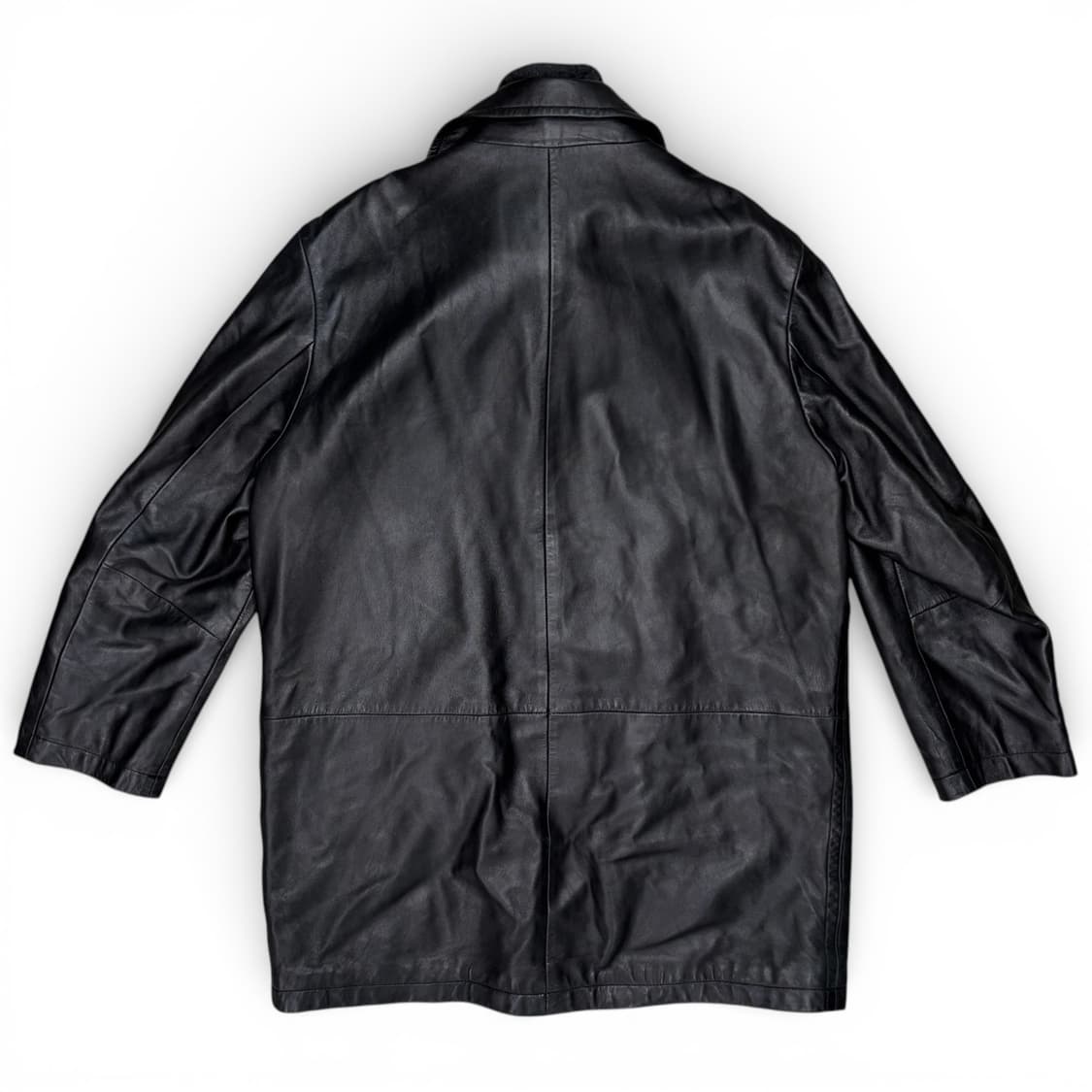 휴고 보스 램 레더 카코트 상품이미지3