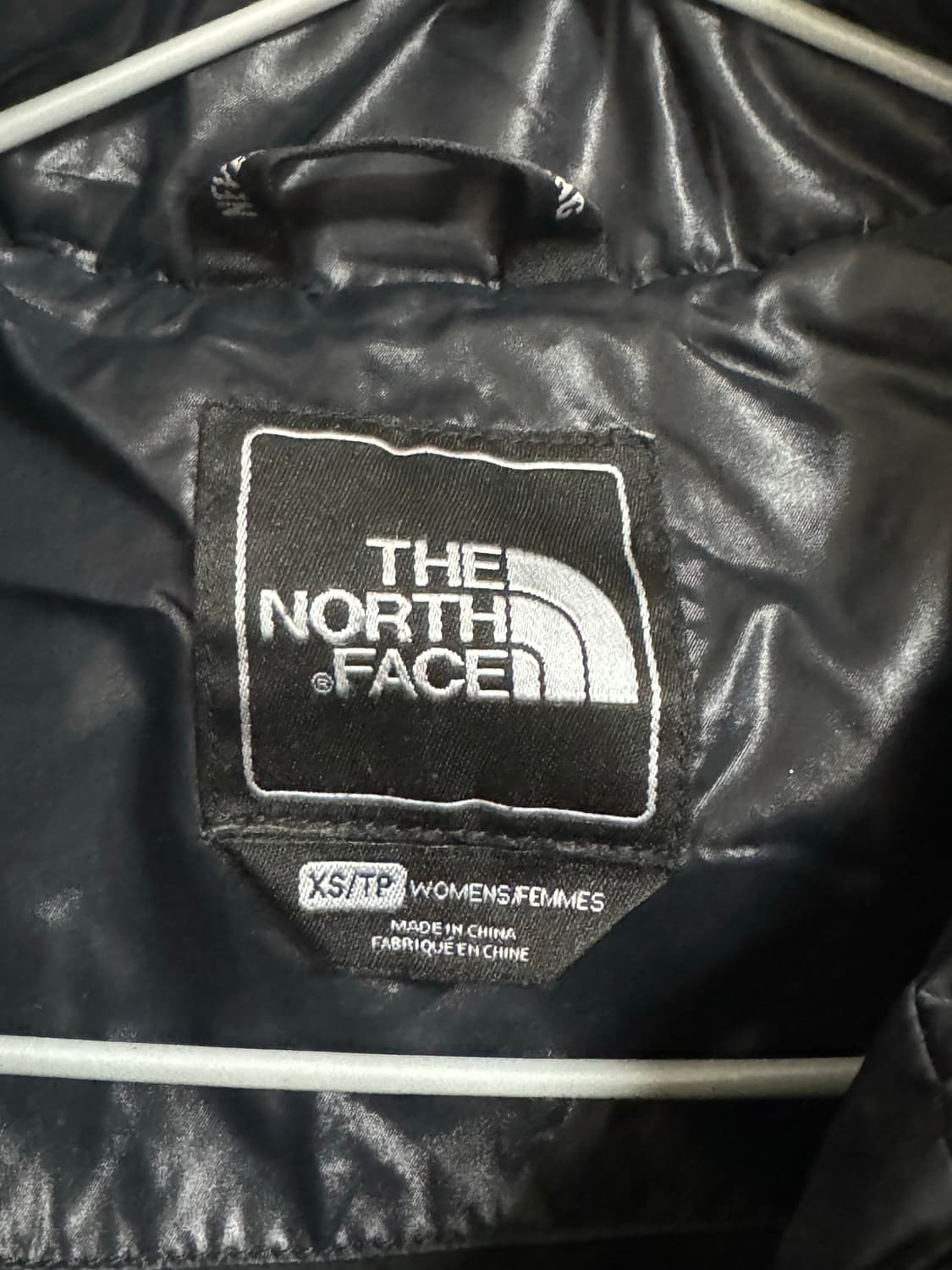노스페이스 xs 블랙 550 패딩 상품이미지5