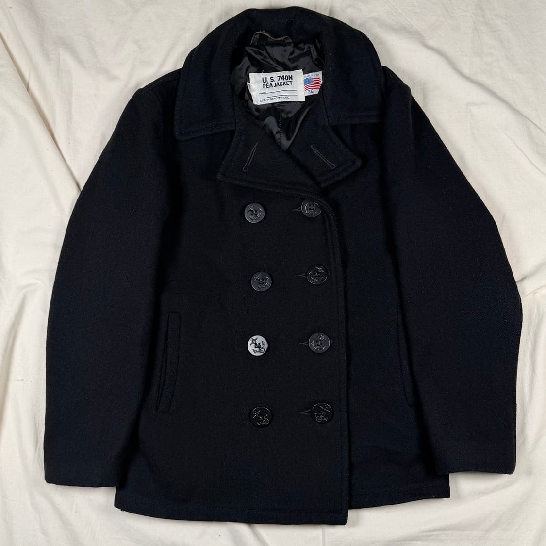 schott 쇼트 740N 피코트 자켓 상품이미지1