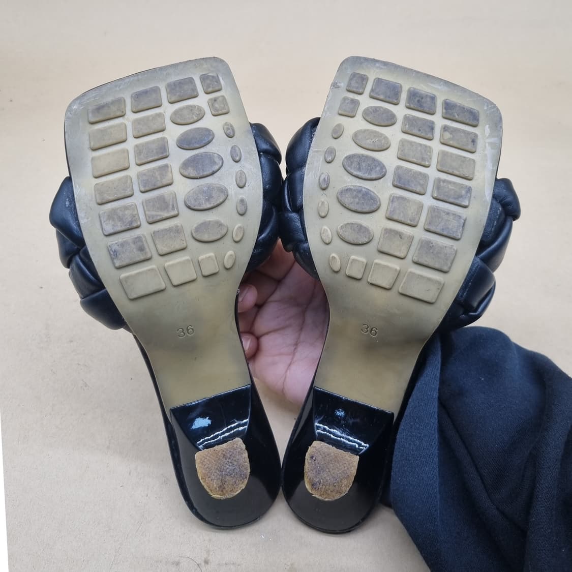 YXN YIXINNI 여성 힐 슬리퍼36 230 굽8 상품이미지3