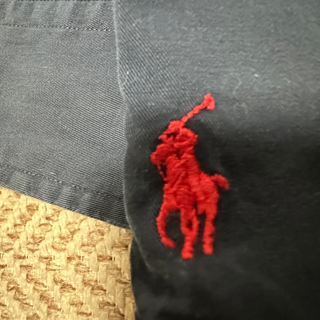 POLO RALPH LAUREN big shirt navy 상품이미지3