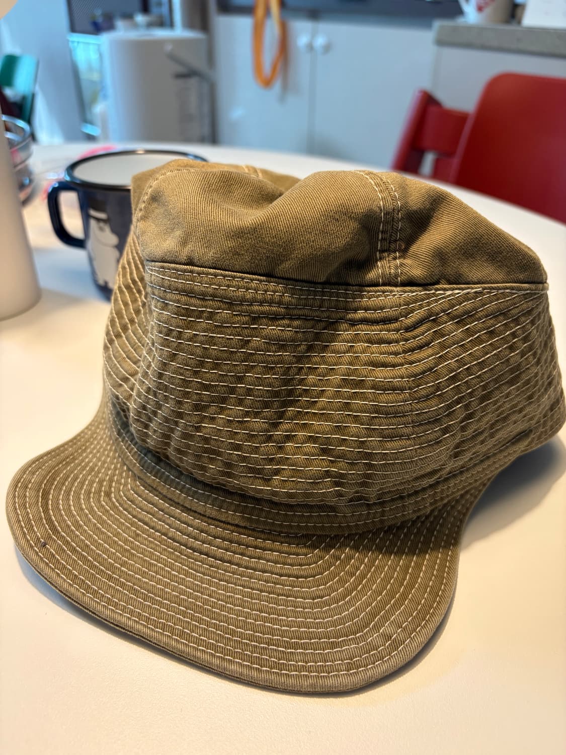 캐피탈 노인과 바다 카키 캡 상품이미지3