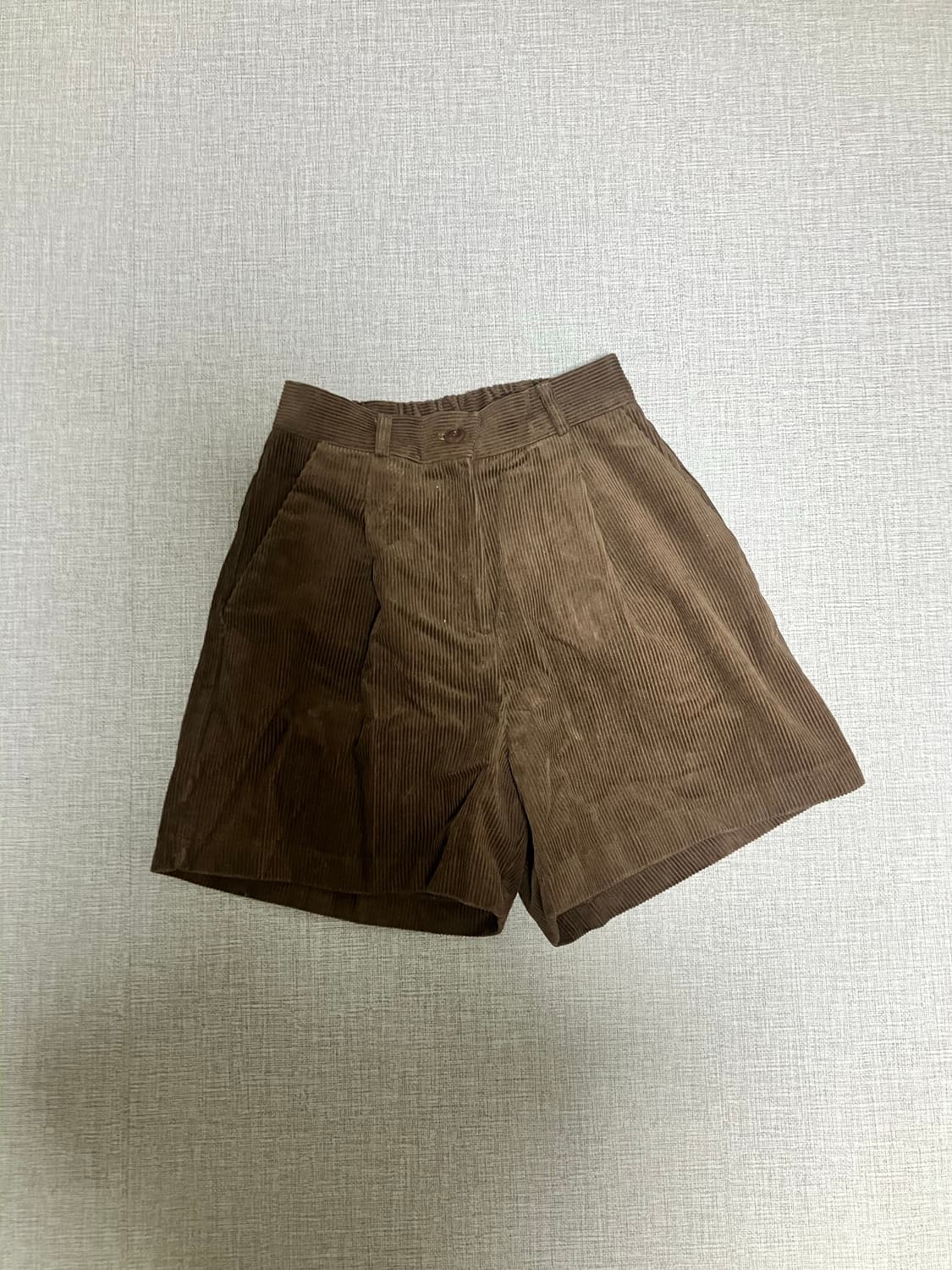 일본빈티지 하구미모리걸 달천깔페어리 할메카지 코듀로이 하프팬츠반바지 상품이미지1