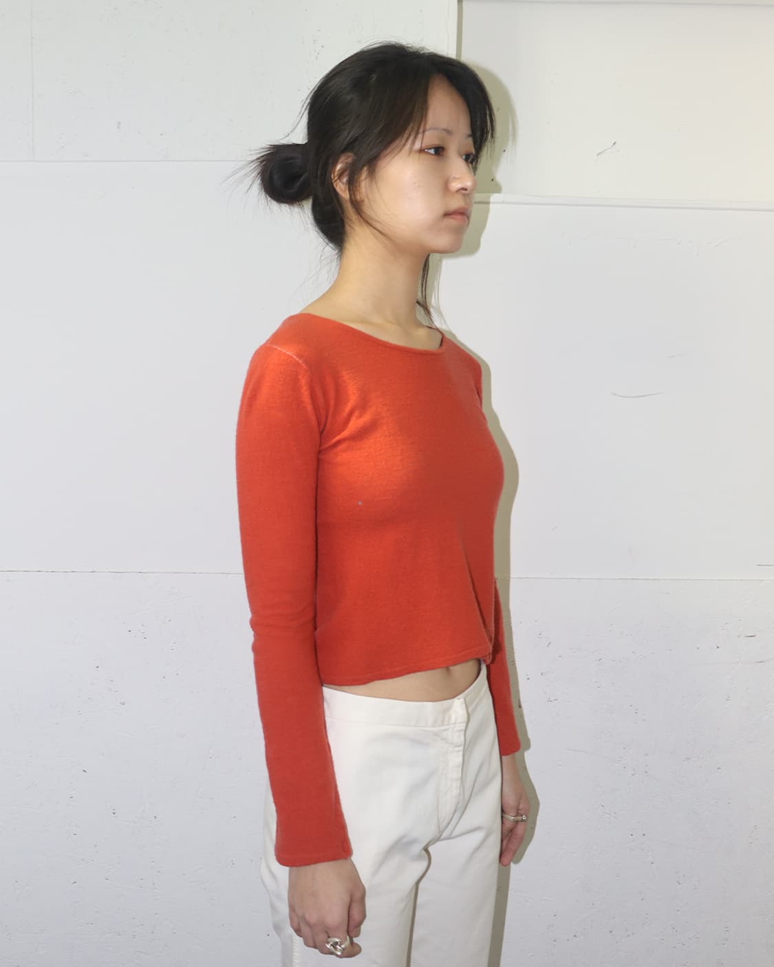 마틴 마르지엘라 by 미스 디애나 90s No.6 라나울 크롭 롱슬리브 상품이미지2