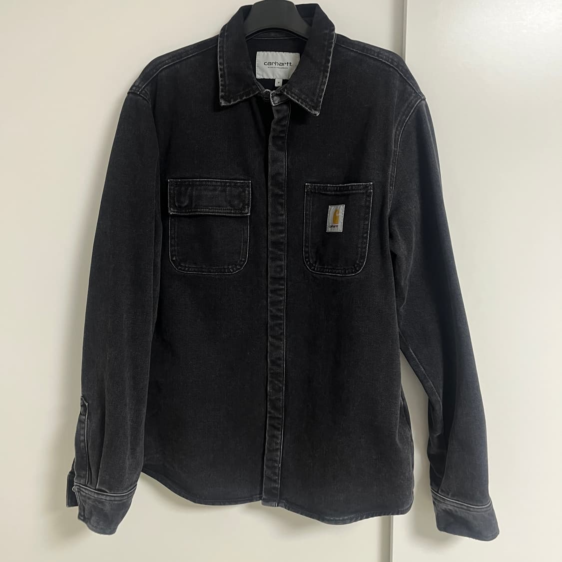 칼하트 흑청 셔츠 자켓 상품이미지2
