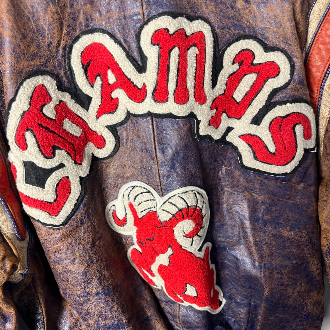 [Freedom Leather Company] USA 레더 바시티자켓 상품이미지4