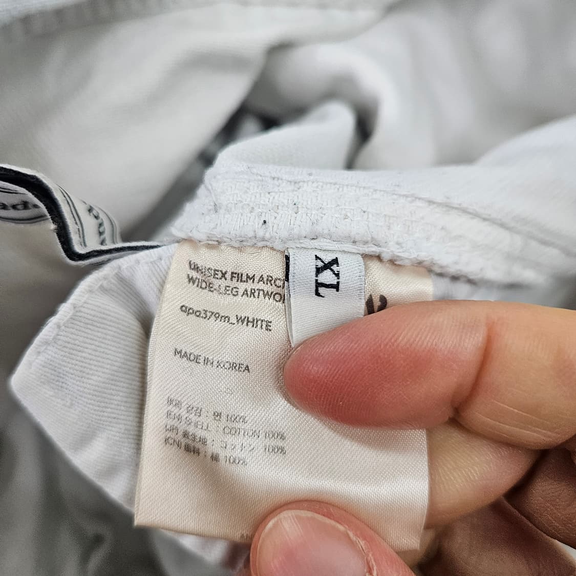 앤더슨벨 페인팅 팬츠 XL 상품이미지10