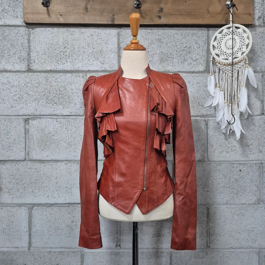 에고이스트 프릴 양가죽자켓  상품이미지1