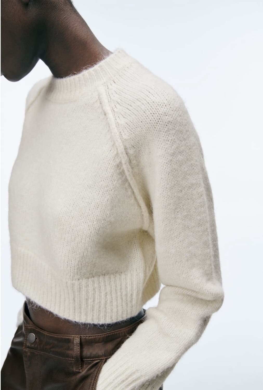 Zara 자라 크롭 코지 스웨터 상품이미지2