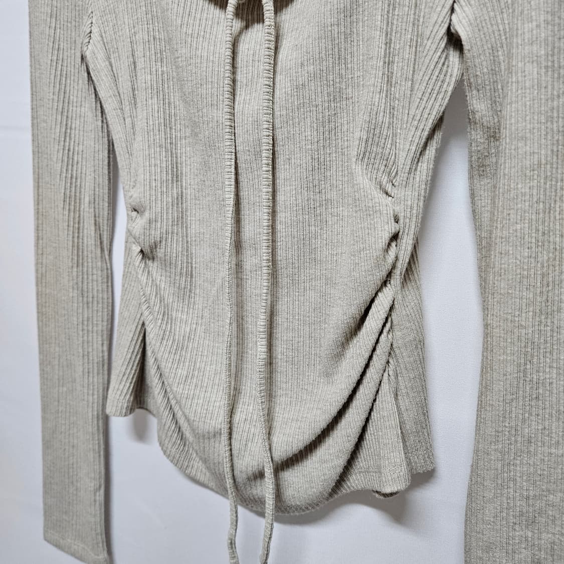 F 아틀리에나인 셔링 니트 상품이미지3