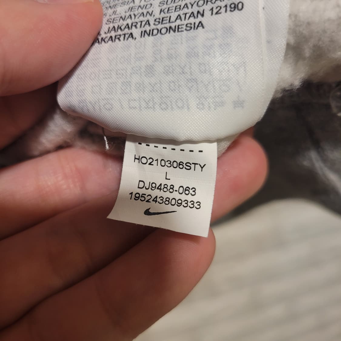 나이키 X 스투시 풀오버 후드티 L 상품이미지7