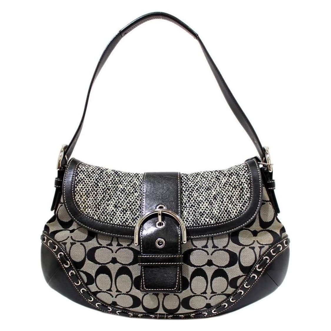 ⭐️새상품!!!)) Coach 코치 검정 호보 숄더백 상품이미지1