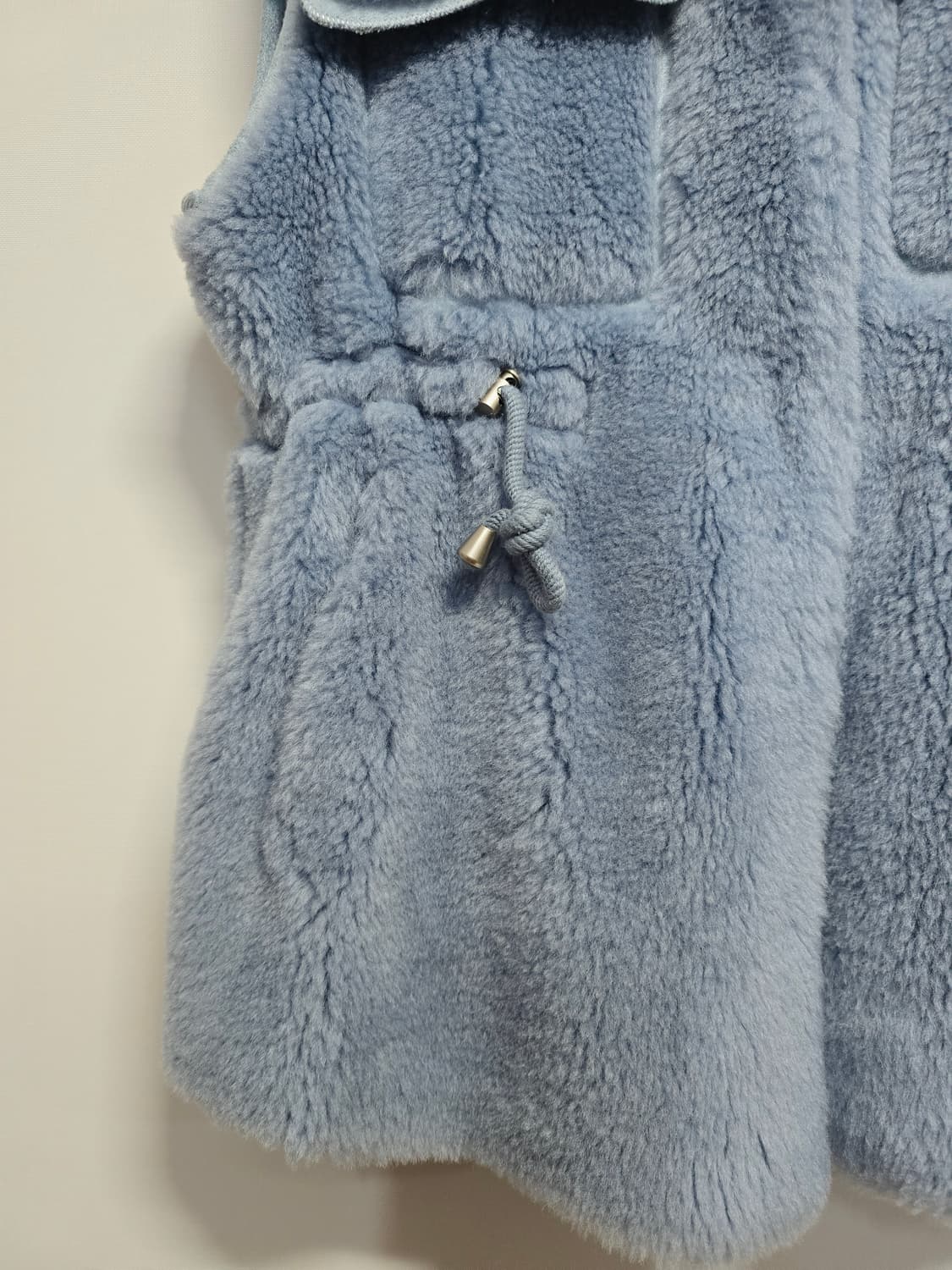 Lapiaf 여성 양털 베스트 조끼 블루 상품이미지3