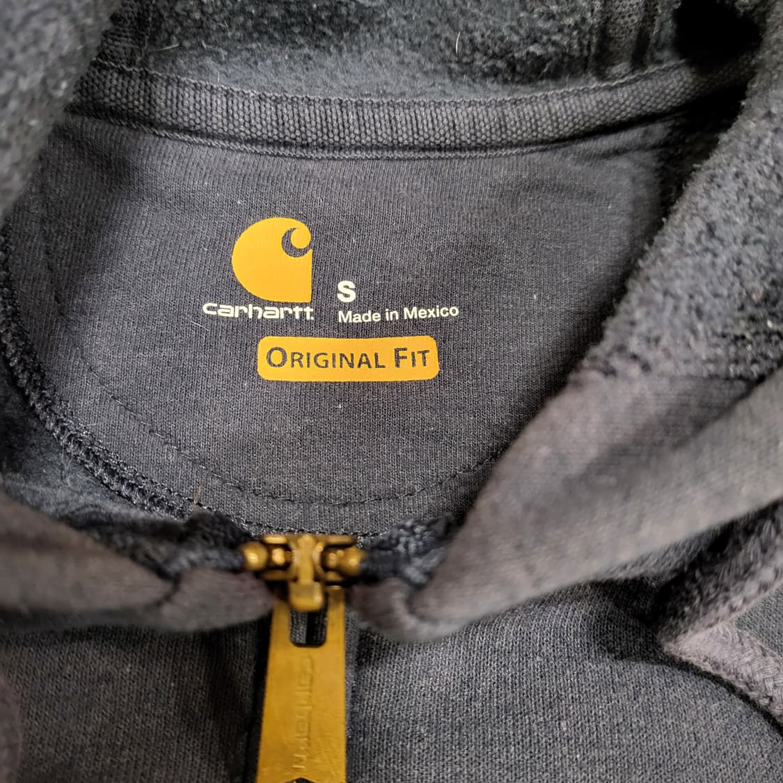 칼하트 후드 집업 (S) 상품이미지4