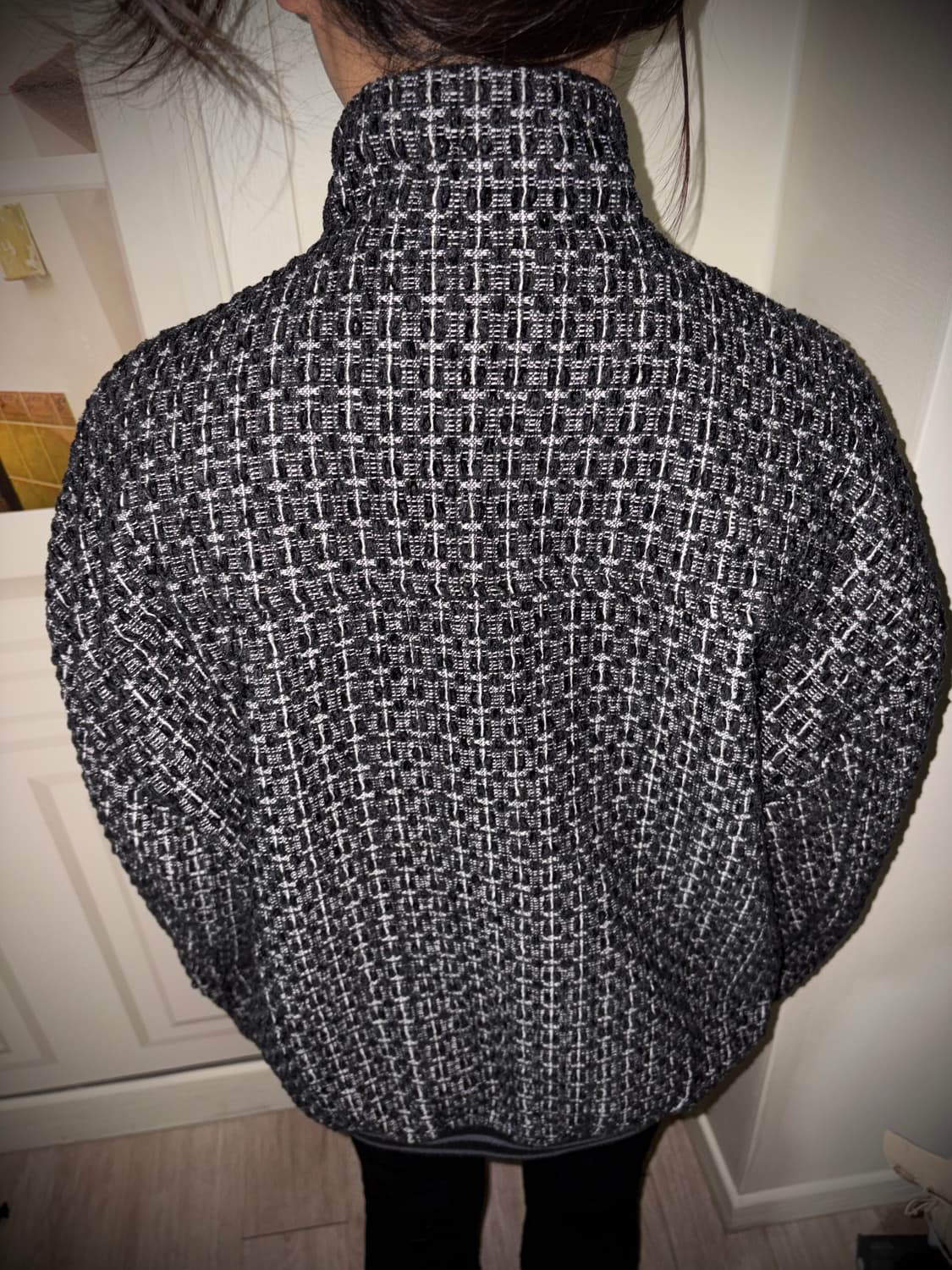 viva studio tweed zip-up 상품이미지2