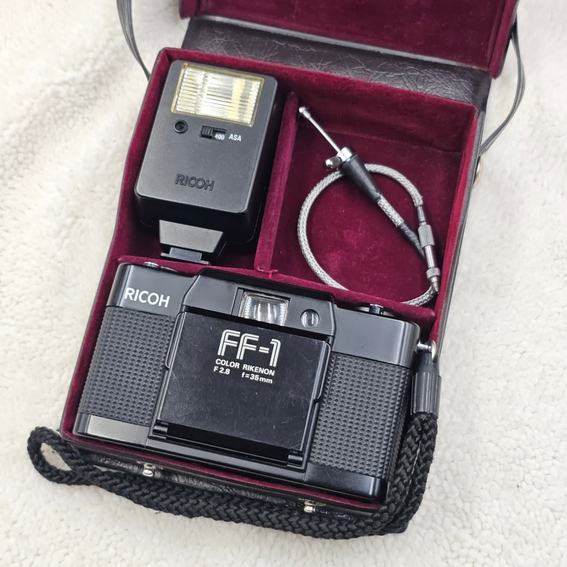 리코 FF-1 RICOH FF1 빈티지 필름카메라 필카 풀세트 목측식 상품이미지8