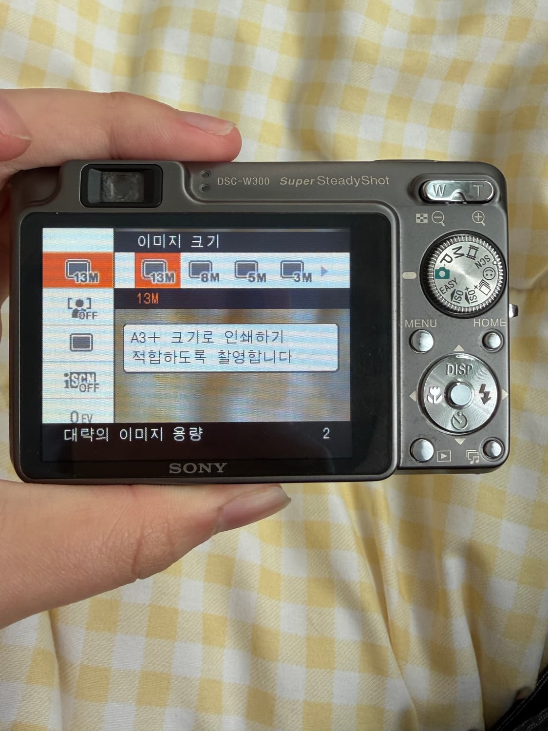 (한글지원) 소니 사이버샷 DSC-W300 sony sybershot 상품이미지5