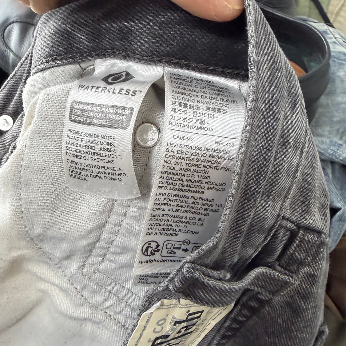 리바이스 실버탭 데님 팬츠 상품이미지9