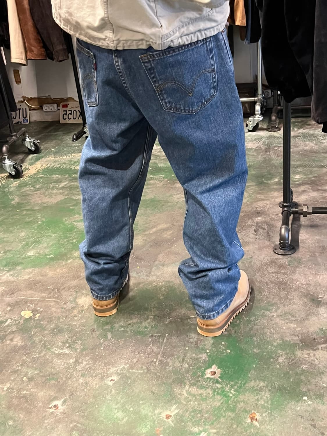 [36x30] 리바이스 550 릴렉스드핏 중청 데님 팬츠 루즈 테이퍼드 상품이미지3