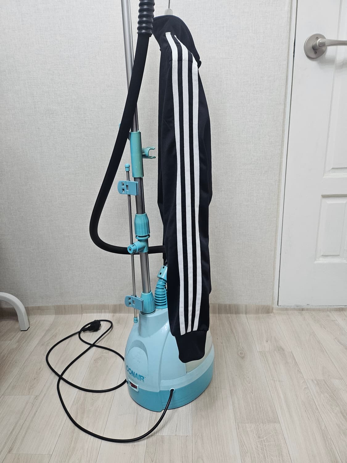 (100~105)XL☆초희귀☆아디다스 파이어버드 백로고[검흰]트랙탑져지 상품이미지6