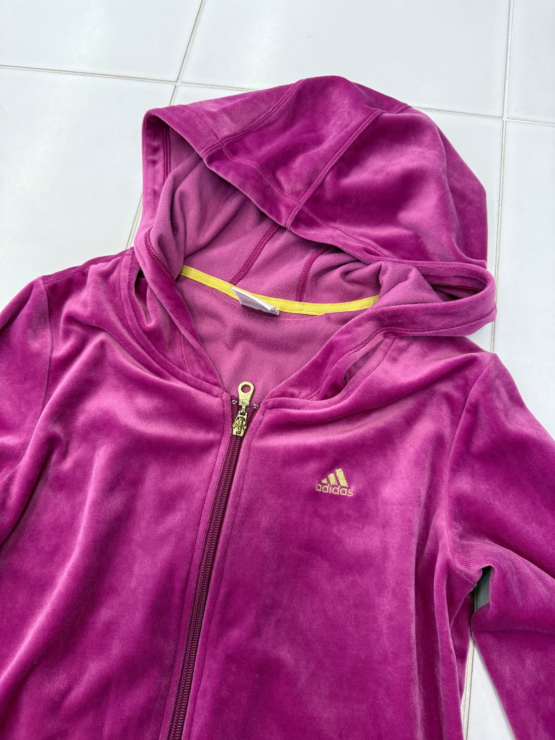 ADIDAS velour  set-up 상품이미지3