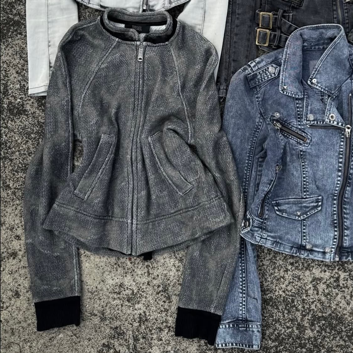 디젤 빈티지 집업 상품이미지1