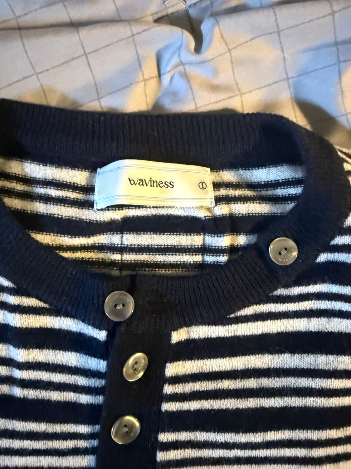 Waviness stripe knit(size1) 상품이미지3