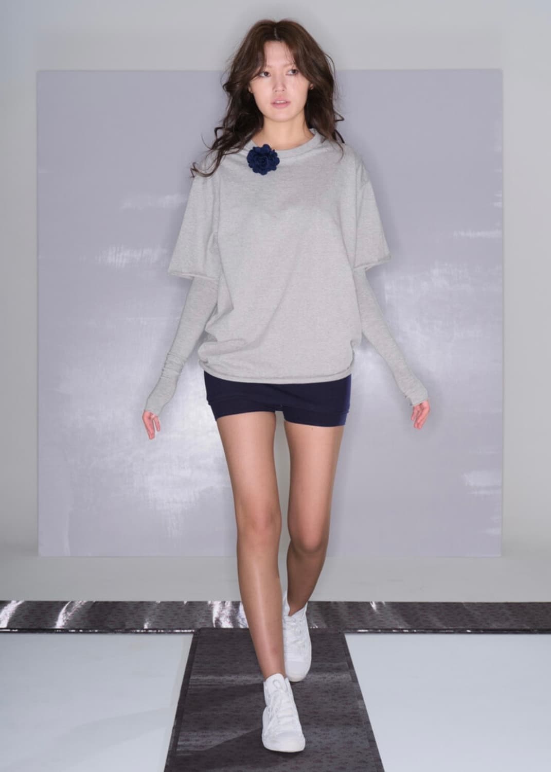 키야기 chiyagi baby lace skirt blue lace 상품이미지2