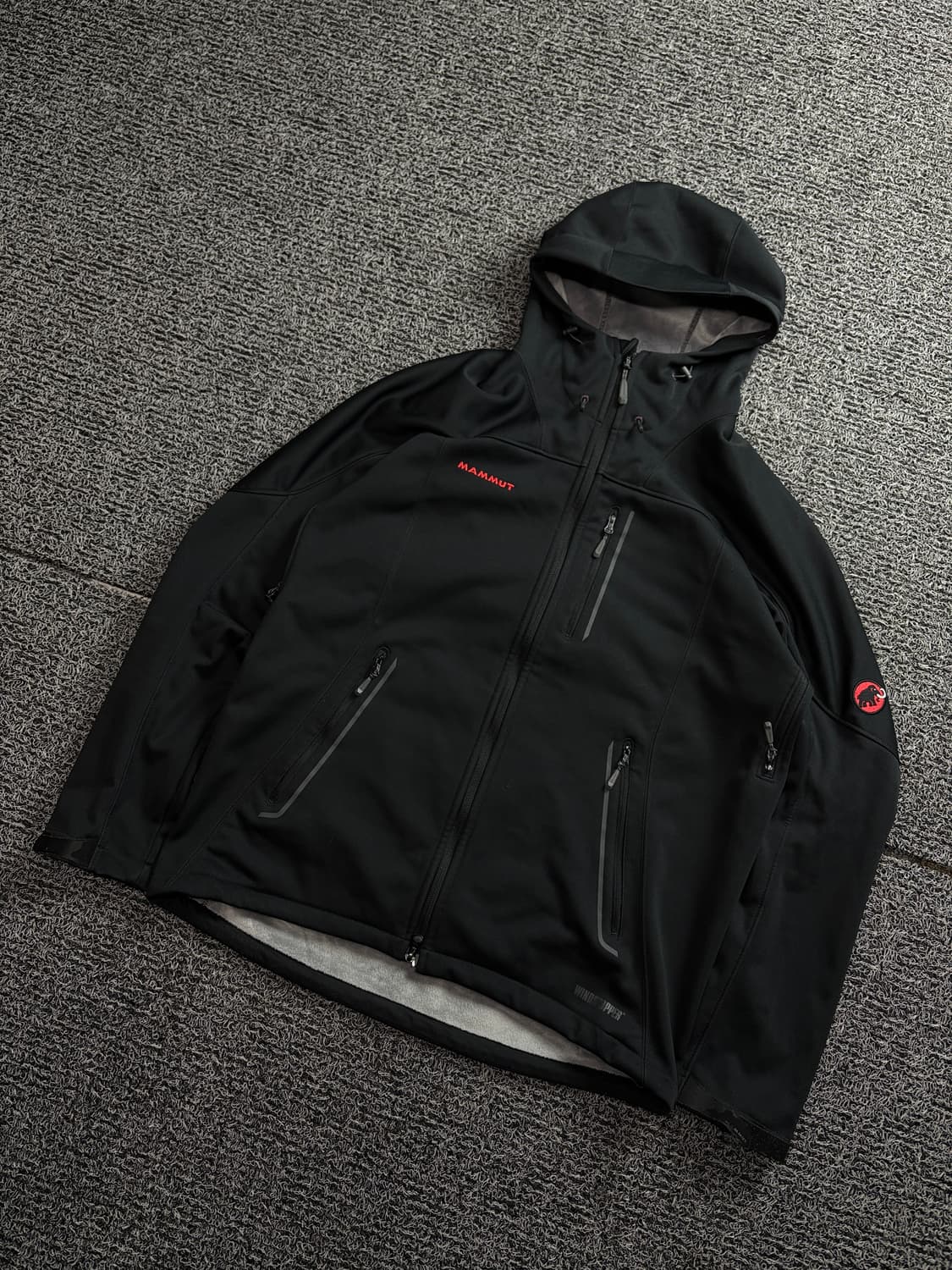 마무트 소프트쉘 윈드스토퍼 이너 플리스 자켓 1805 상품이미지1