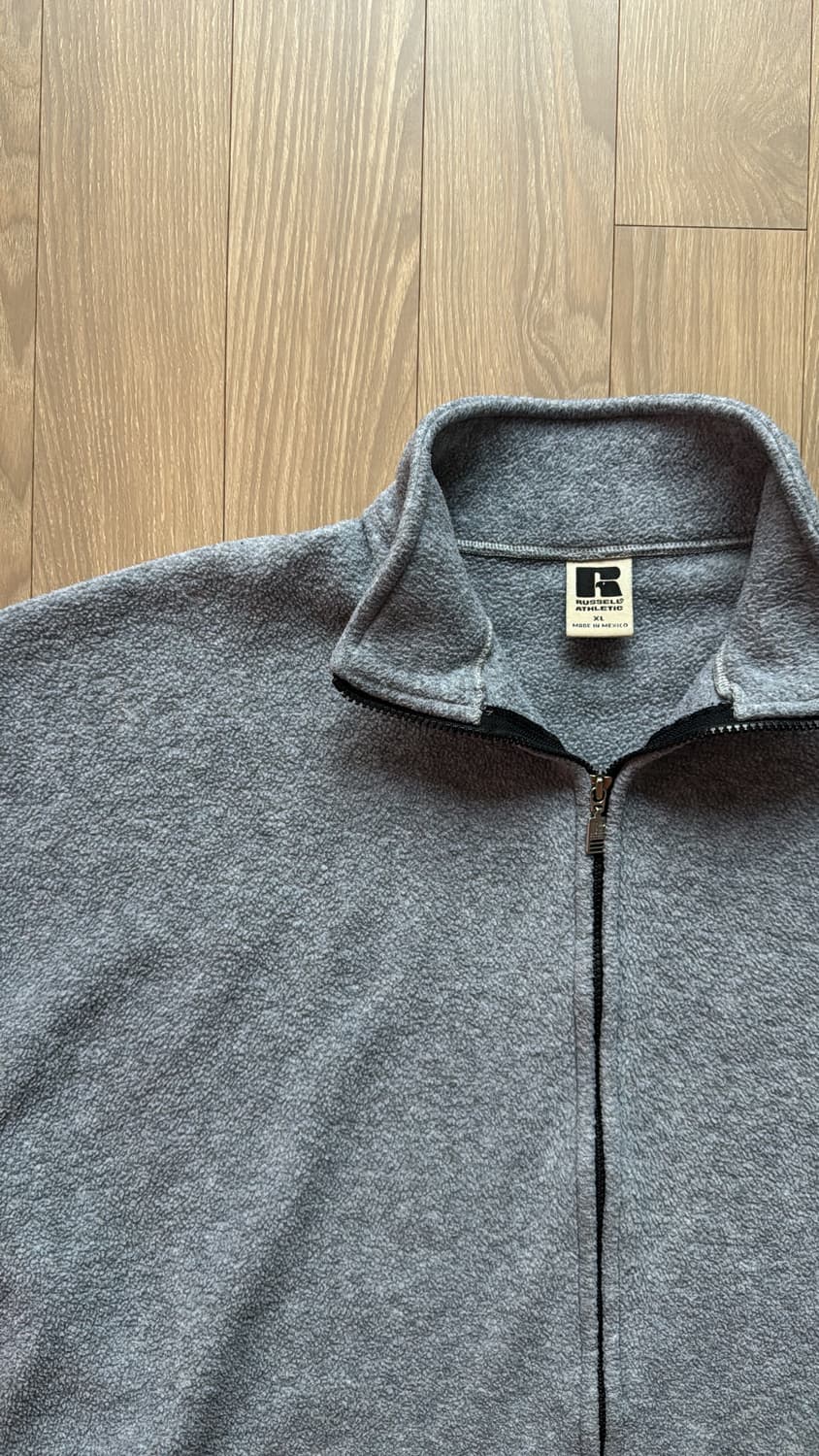 90s 러셀 애슬레틱 플리스 집업 자켓 상품이미지3