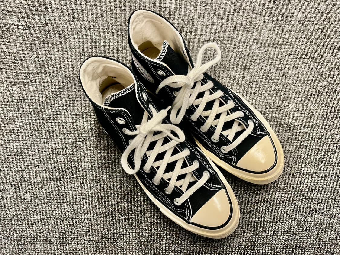 [255] 컨버스 척70s 하이 블랙  상품이미지3