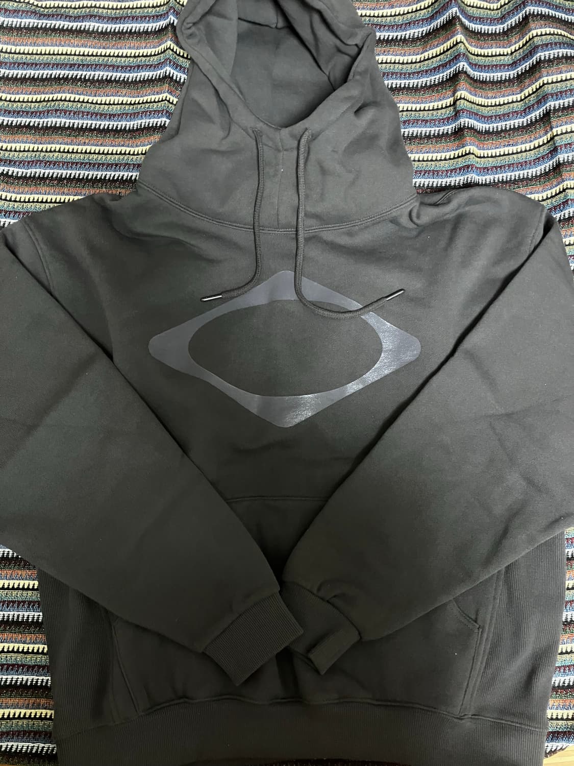 미스치프 롬버스 후디 챠콜 M 새상품 상품이미지3