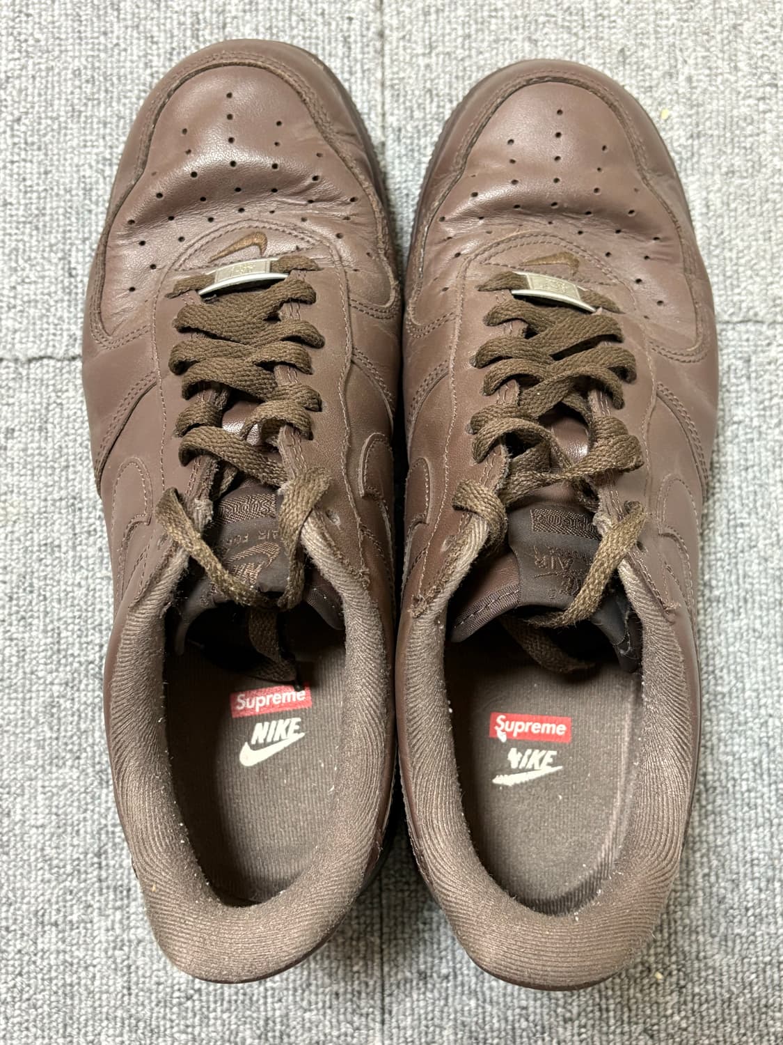 슈프림 에어포스 브라운 280 상품이미지2