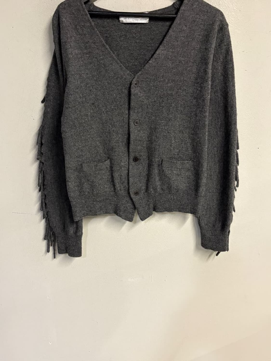 TOGA VIRILIS Fringe Knit Cardigan 상품이미지3