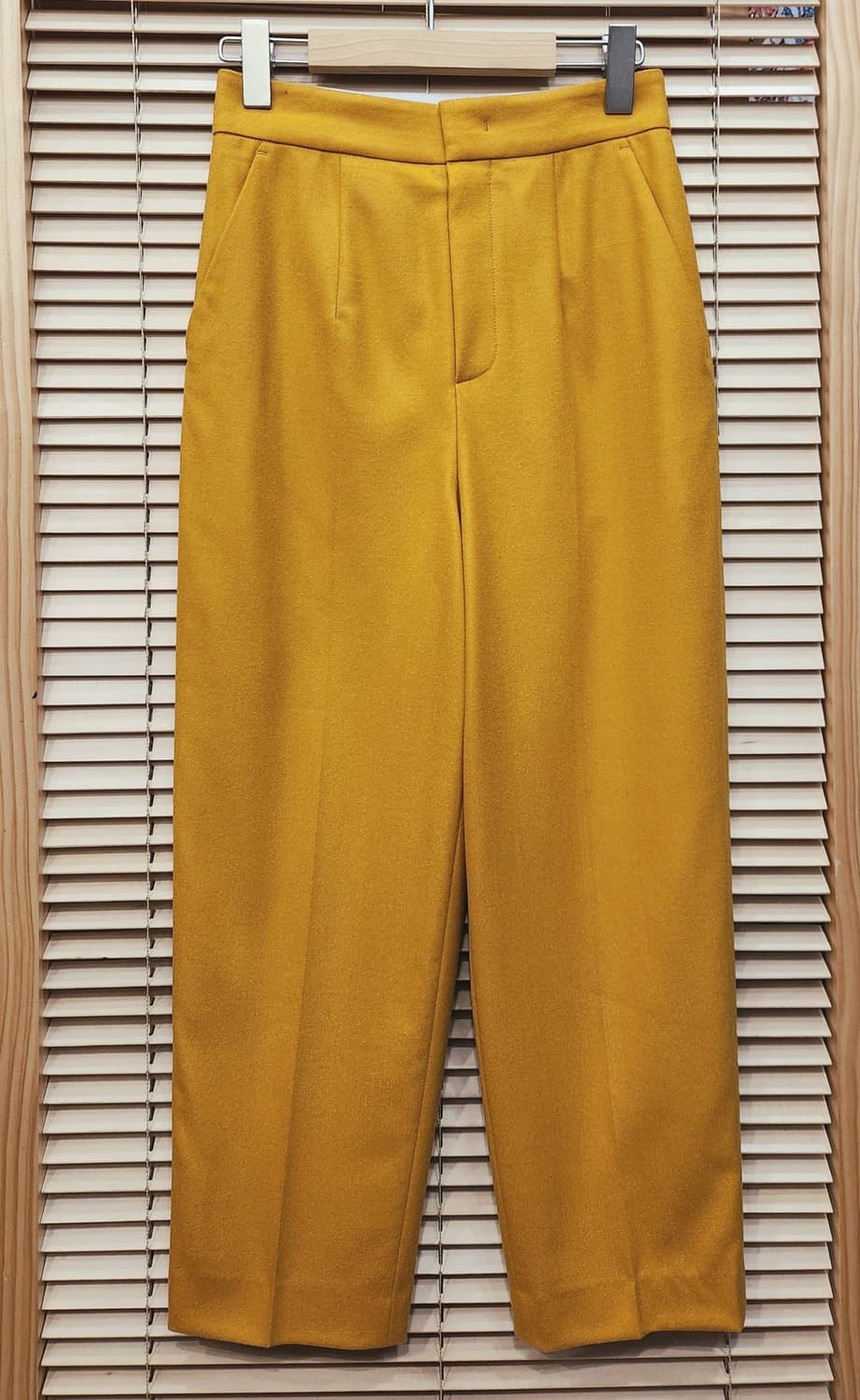 한섬 시스템 10부 울 슬랙스 새상품 상품이미지1