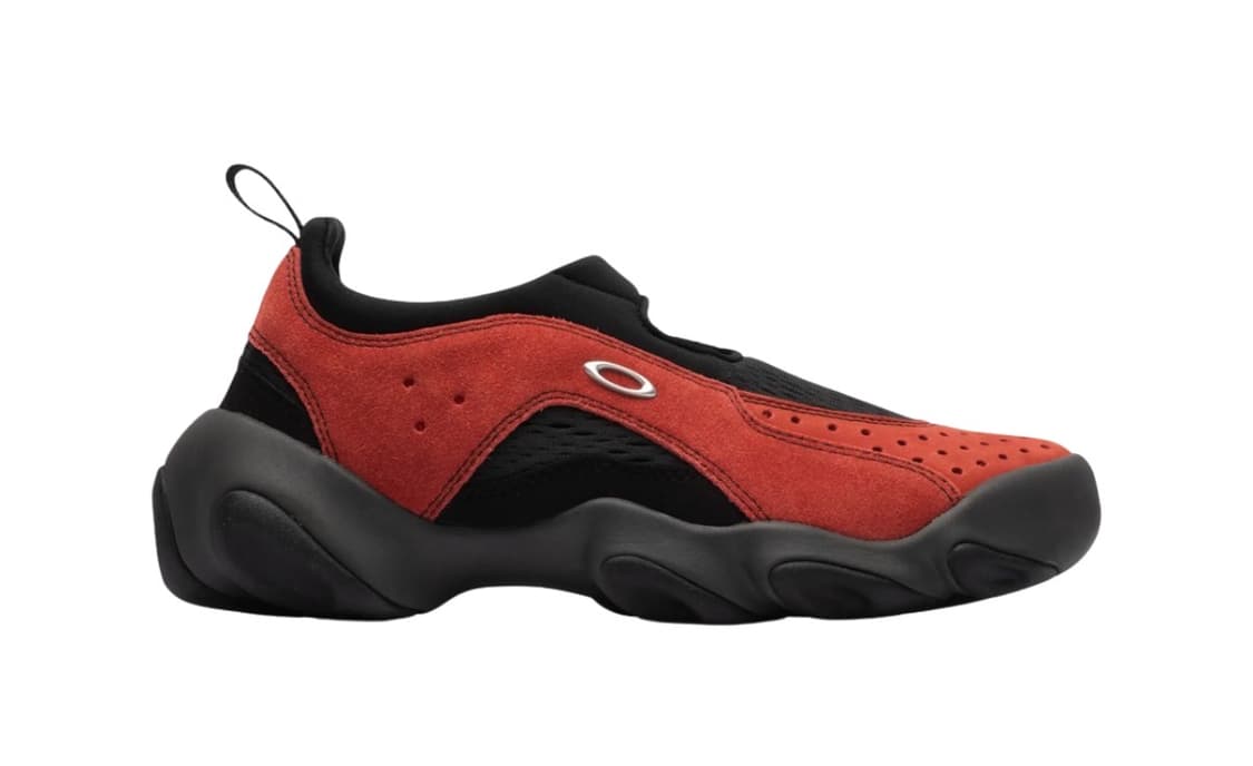 오클리 팩토리 팀 x 브레인 데드 스웨이드 플래시 샌들 라바 상품이미지1