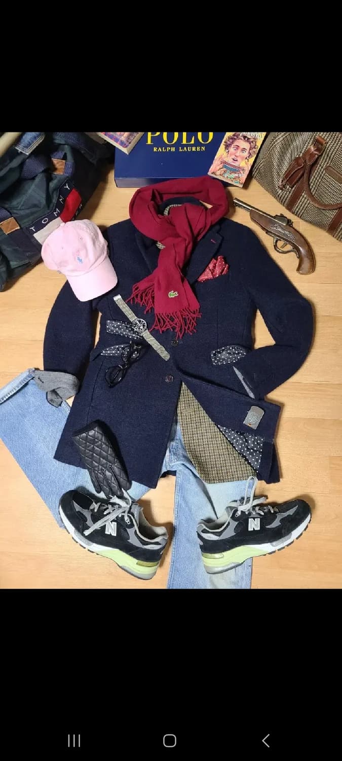 mensmelrose(이태리 ardites원단 ) 싱글코트 상품이미지1