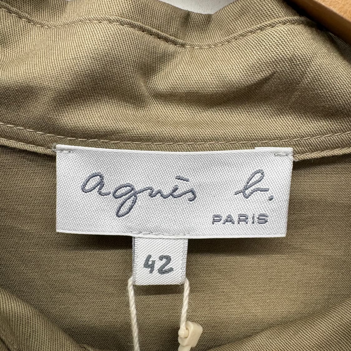 아네스베 여성 셔츠 진베이지 여/M 상품이미지4