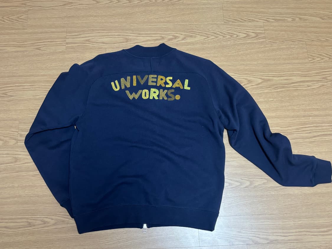 유니버셜웍스 코튼 ma-1 네이비 자켓 L 상품이미지6