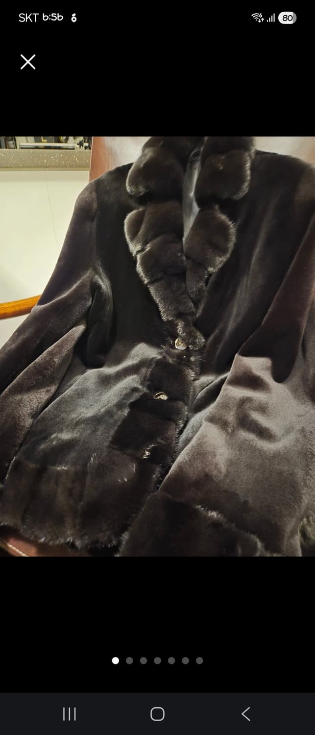 "SAGA FURS 리얼 밍크자켓  상품이미지1