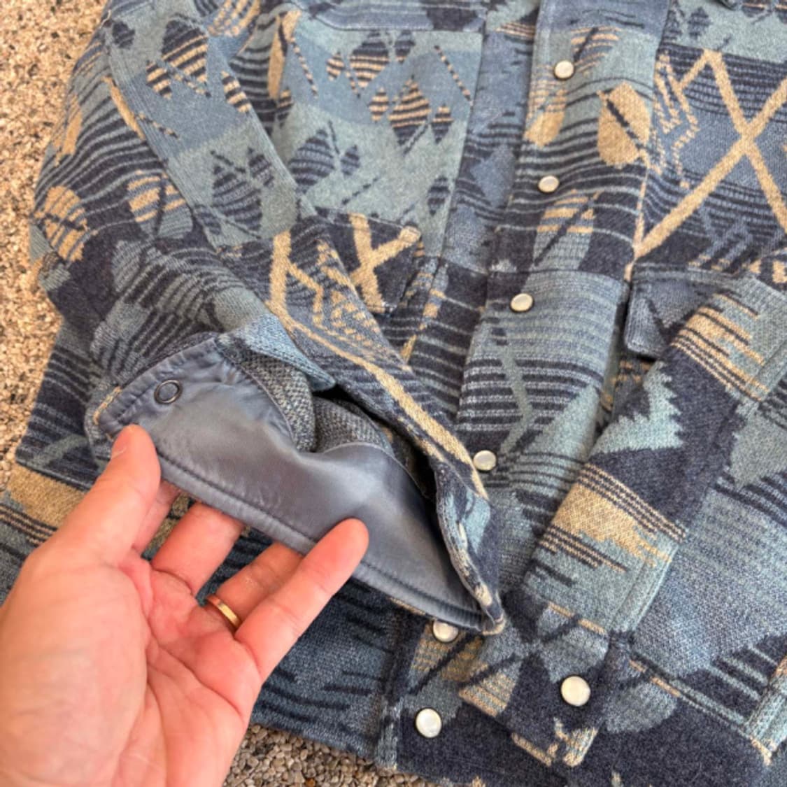 44-55더블알엘 rrl 나바호 여성자켓 navajo 상품이미지10