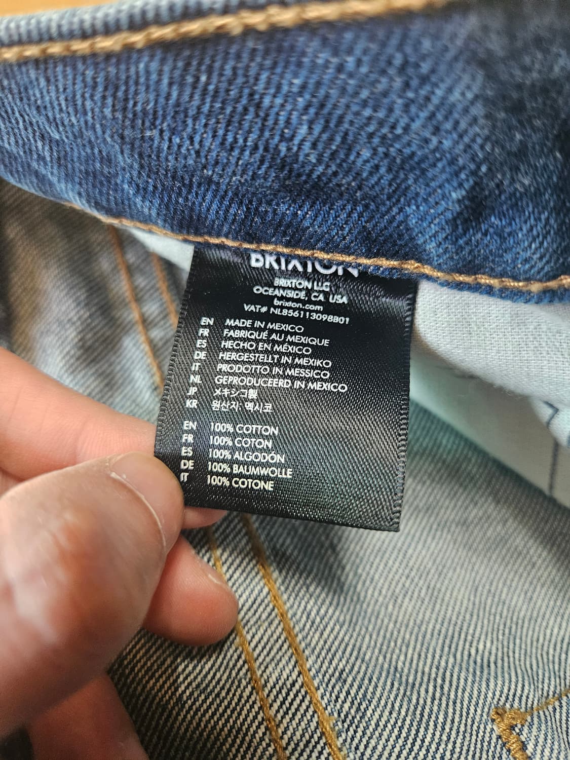 브릭스톤 labor 데님 팬츠 상품이미지5