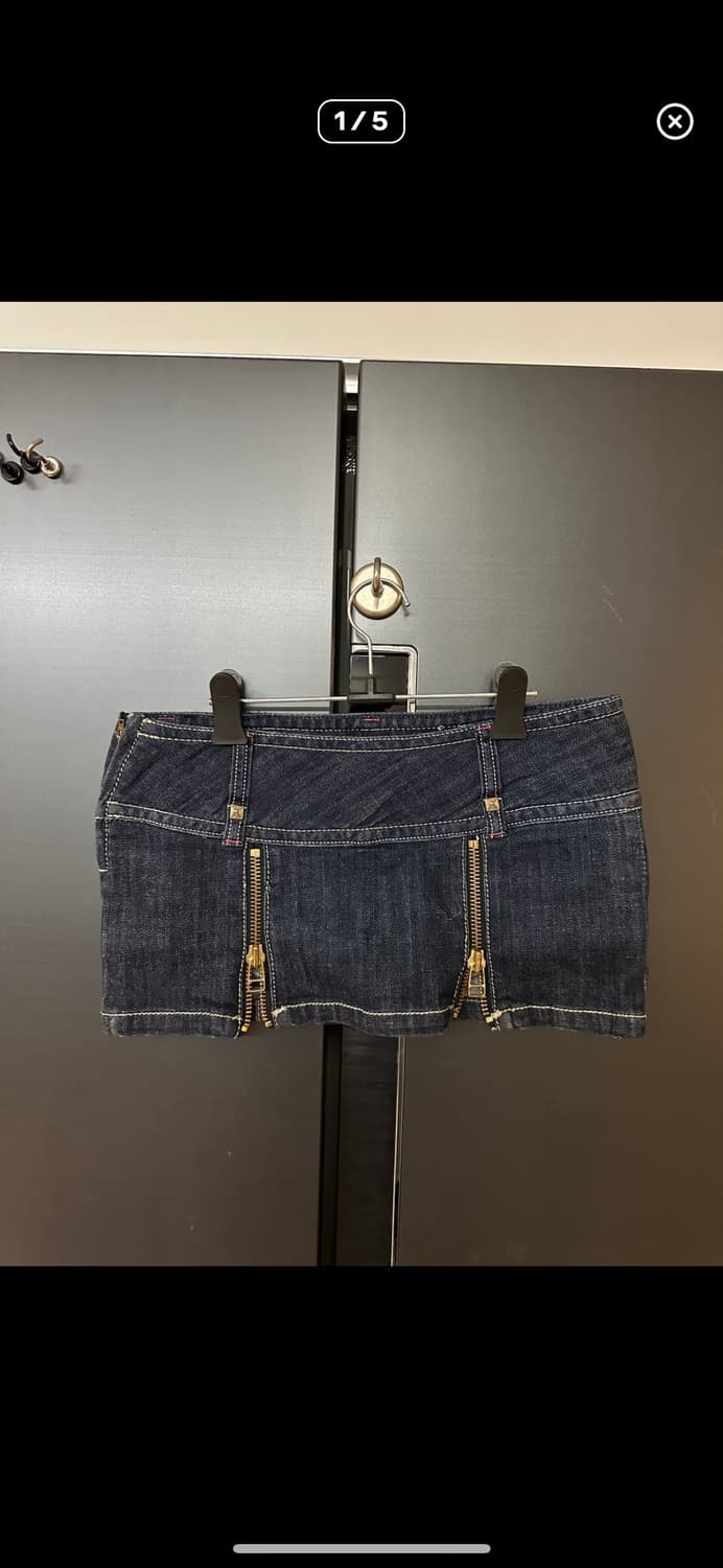 로우라이즈 치마바지 y2k 상품이미지1