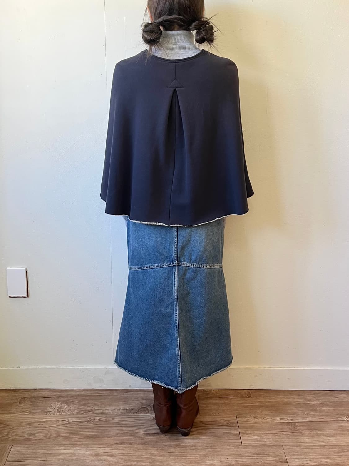 lips 투 포켓 데님 스커트 상품이미지10